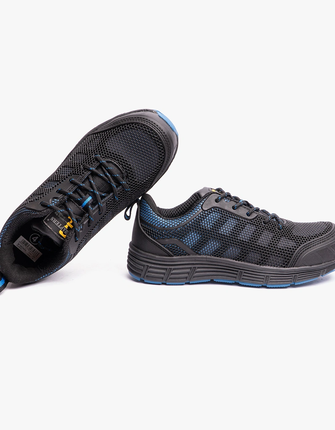 M9806A Unisex Safety Trainers Black/Blue