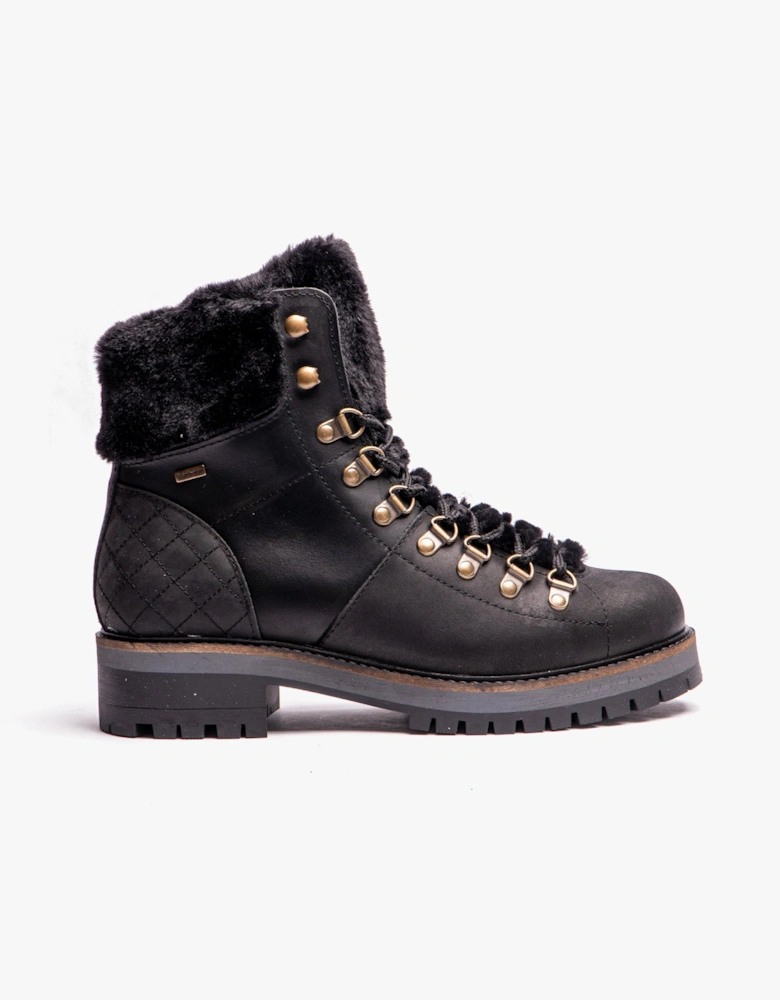 HOLLY Womens Hiker Boots Black