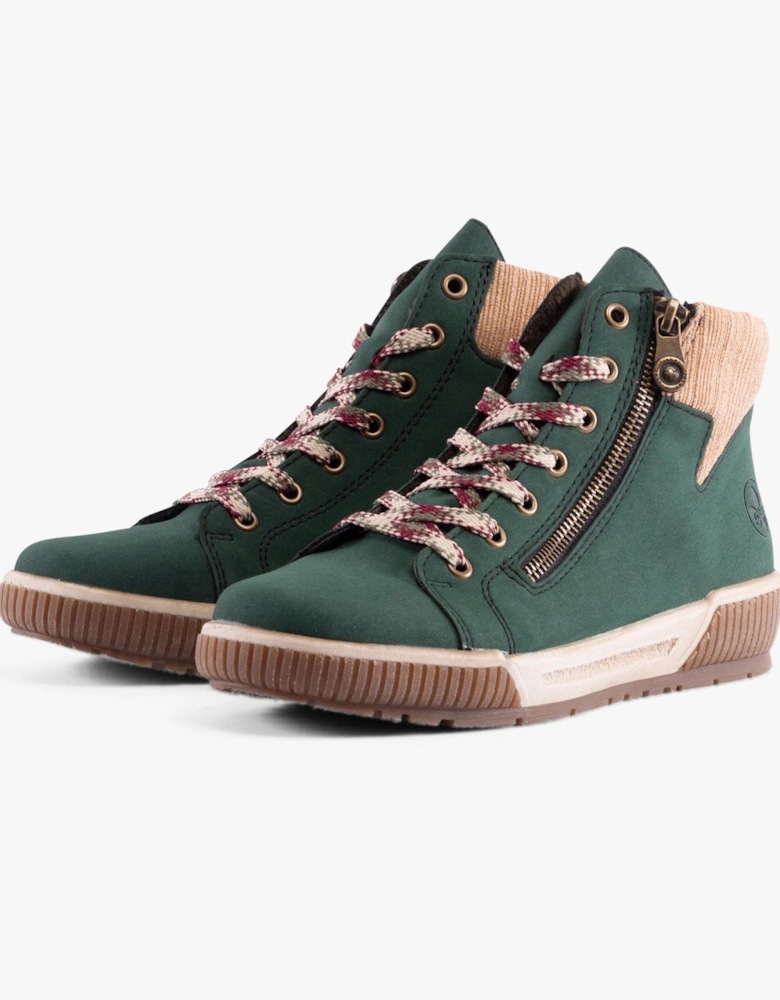 N0709-54 Womens Boots Green