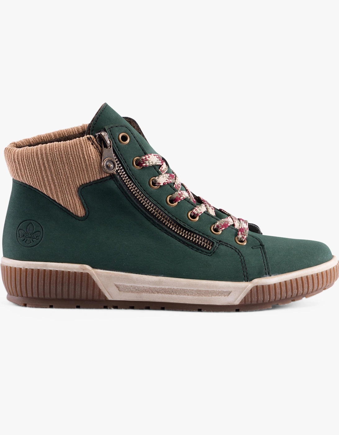 N0709-54 Womens Boots Green, 6 of 5