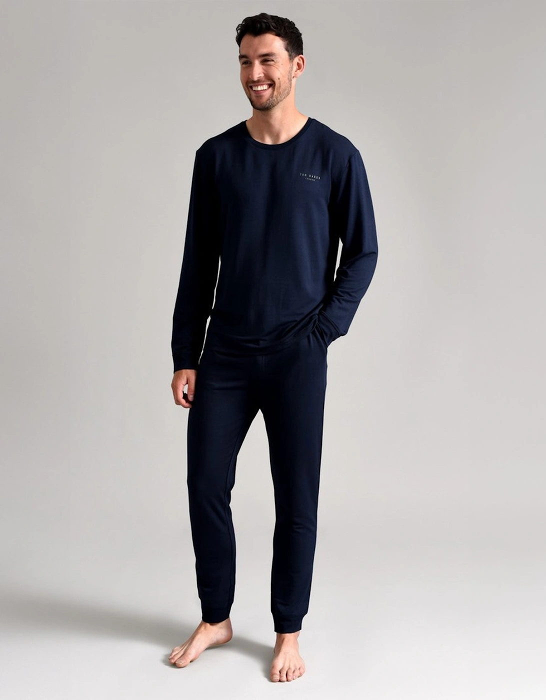 SUPER SOFT Joggers Mens Navy, 4 of 3