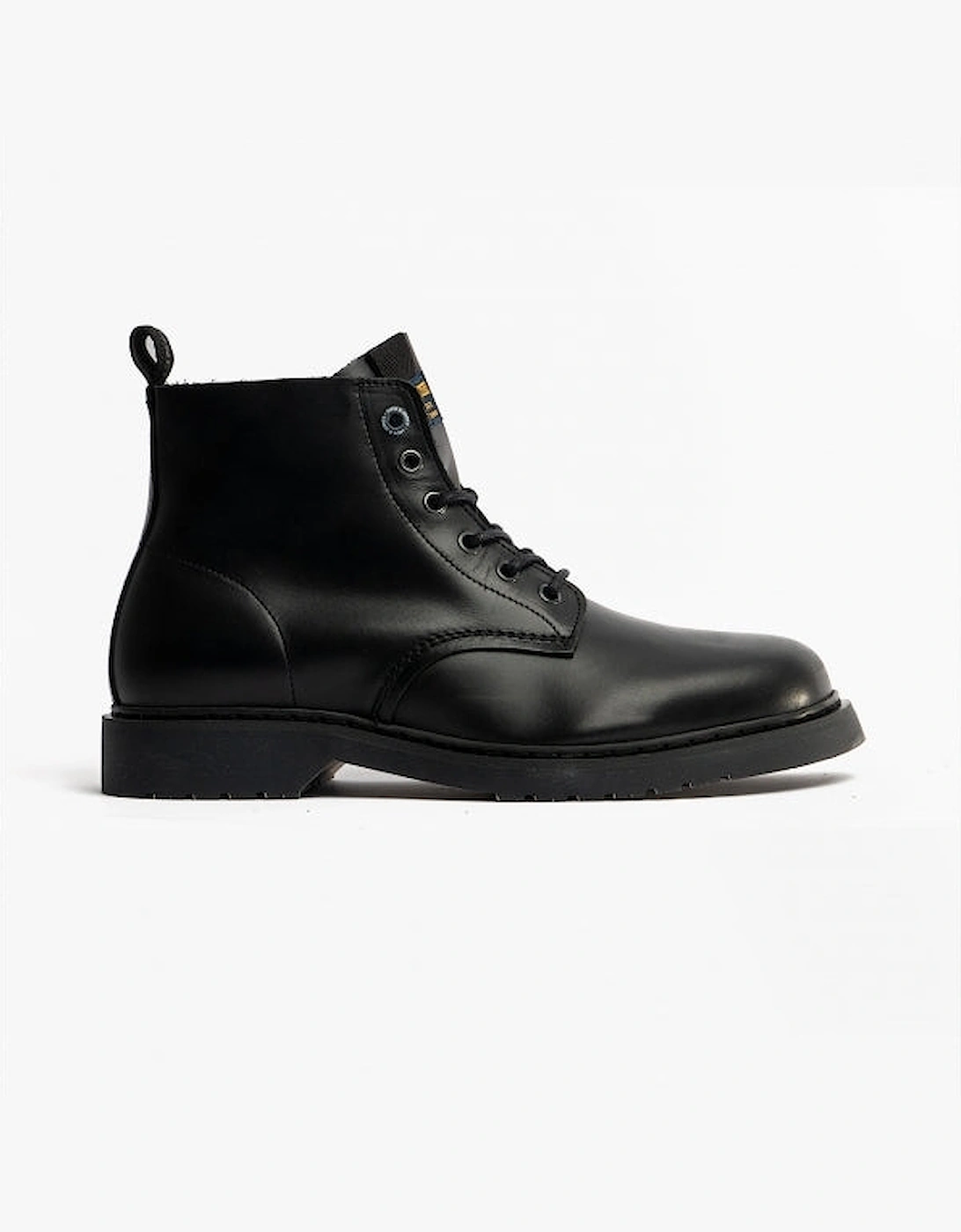 HASTINGS Mens Leather Boots Anthracite, 5 of 4