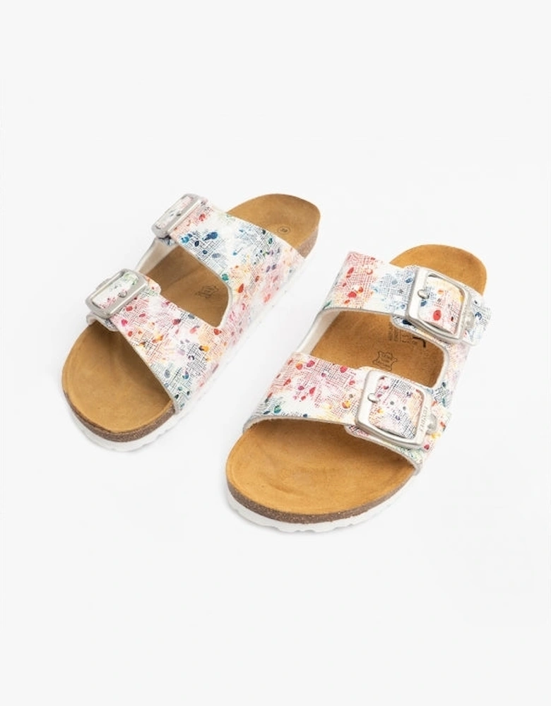 V8083-90 Womens Sandals Floral/Multi