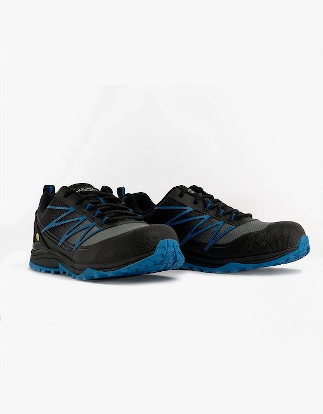 200046EC/BKBL PUXAL Mens Safety Trainers Black/Blue