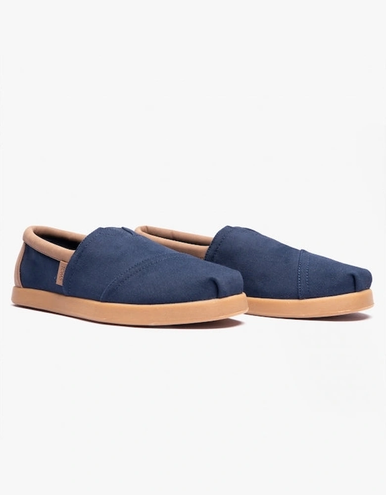 ALP FWD Mens Espadrille Navy/Tan Nubuck