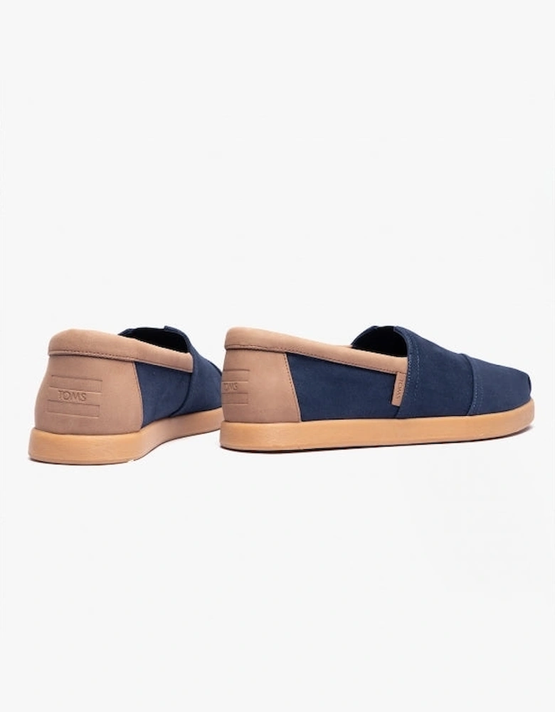 ALP FWD Mens Espadrille Navy/Tan Nubuck