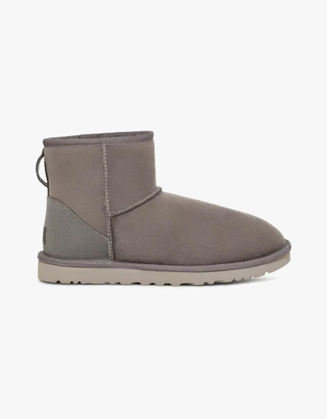 Men's UGG CLASSIC MINI Mens Boots Dark Grey - Size: 8