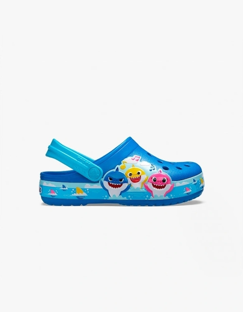 207066-4JL BABY SHARK BAND Kids Clogs Bright Cobalt