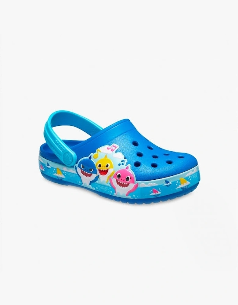 207066-4JL BABY SHARK BAND Kids Clogs Bright Cobalt