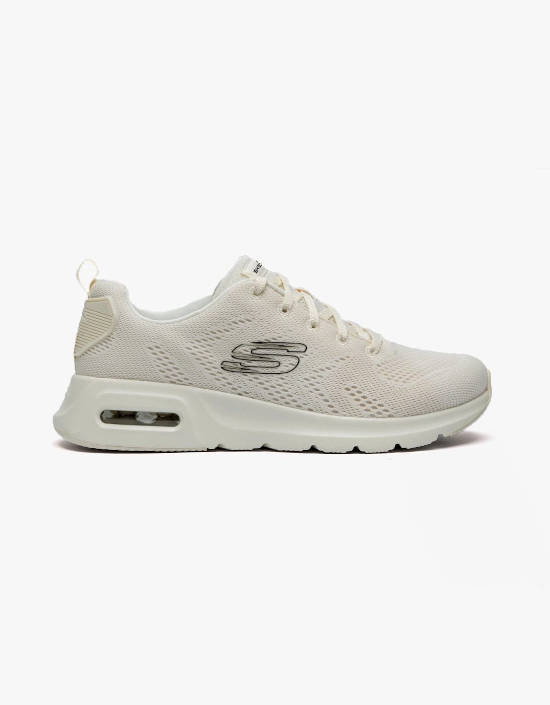Skechers Women's Skechers 149948/NTBK SKECH-AIR COURT - SLICK AVENUE Womens Trainers Natural/Black - Cream