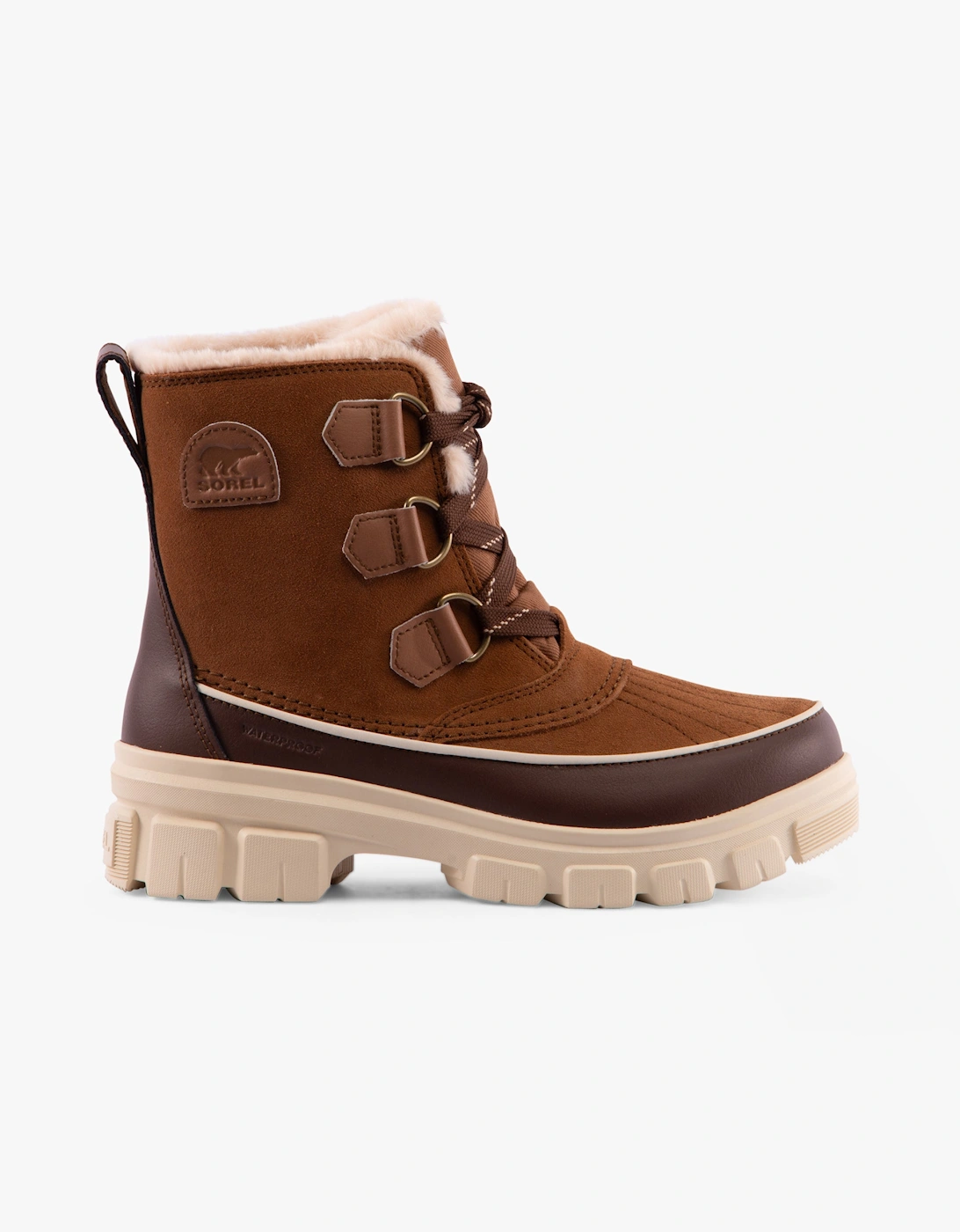 Women's Sorel TORINO V Womens Winter Boots Brown - Size: 8