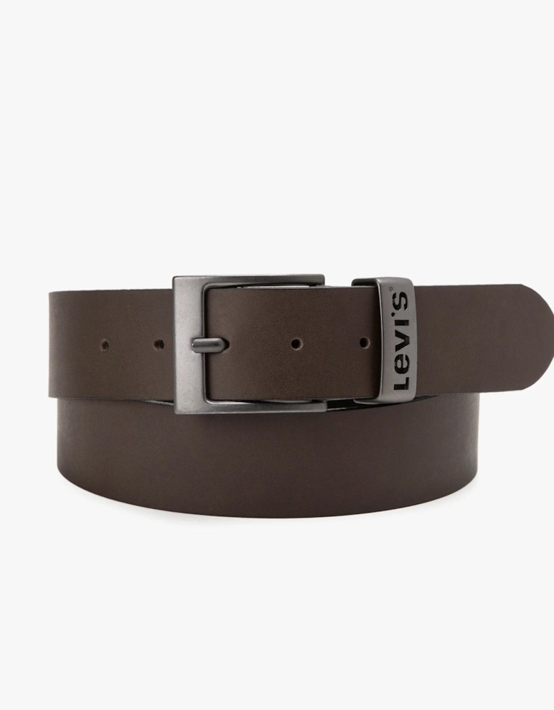 ASHLAND METAL Mens Casual Belt Black