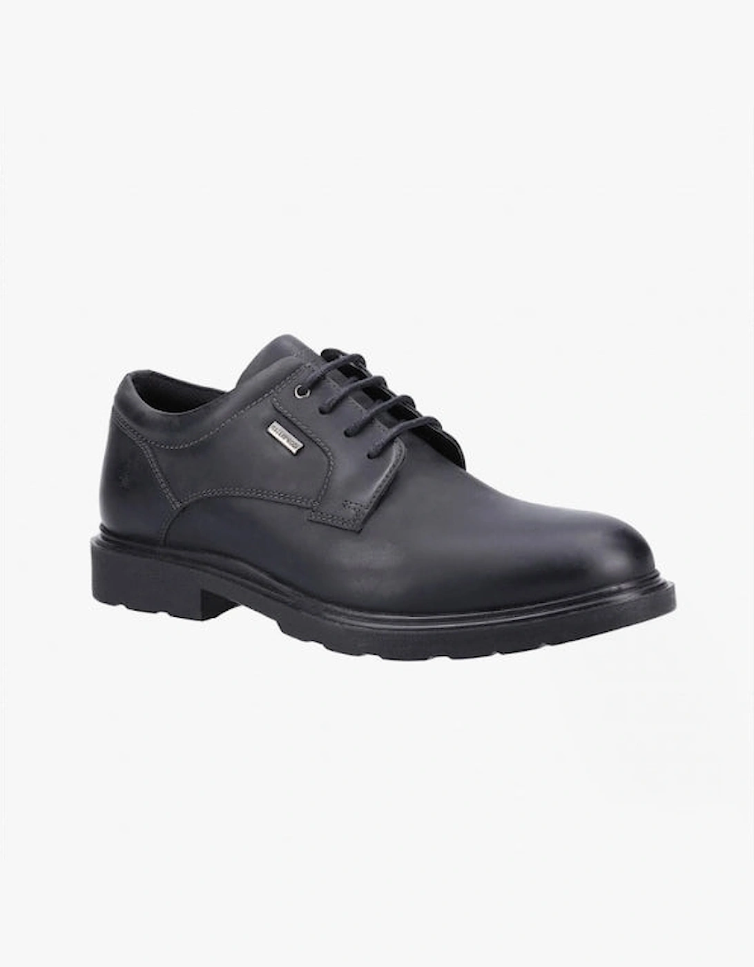 PEARCE Mens Leather Shoes Black