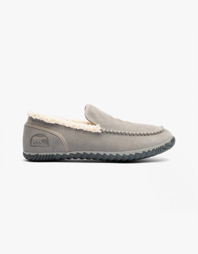 DUDE MOC Mens Suede Moccasins Quarry