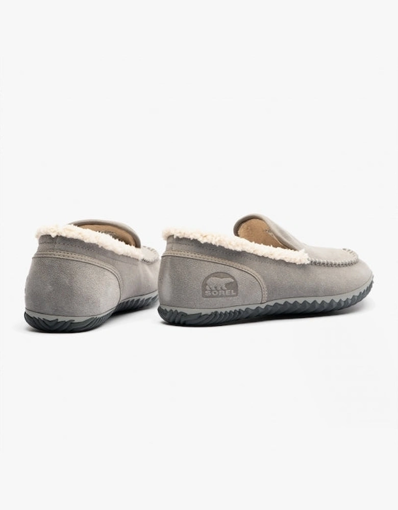 DUDE MOC Mens Suede Moccasins Quarry