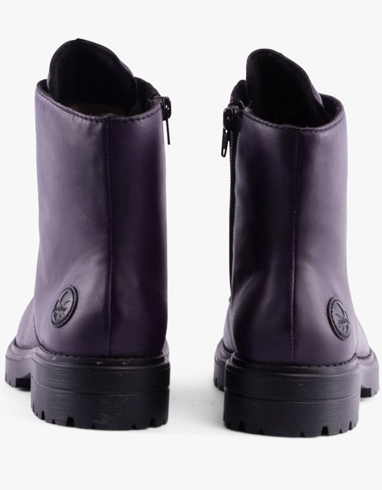 Z2841-30 Womens Boots Purple