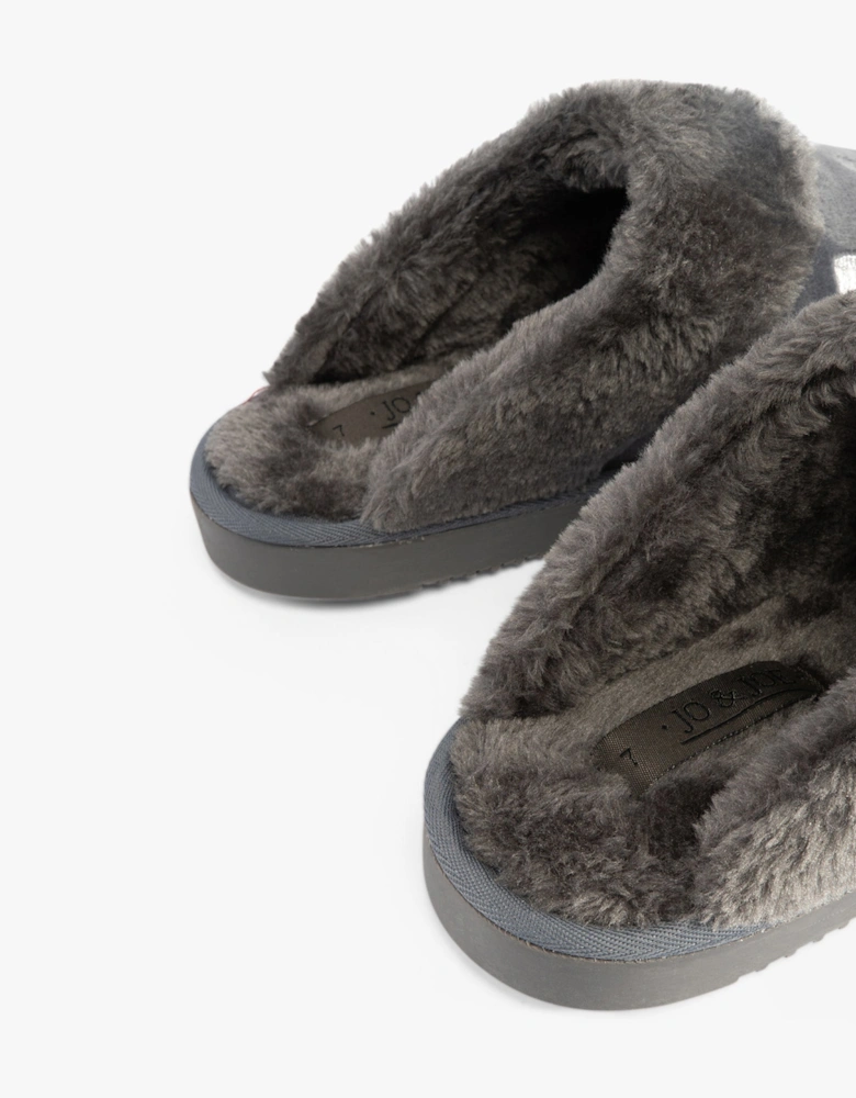 Jo & Joe GRETEL Womens Slippers Grey