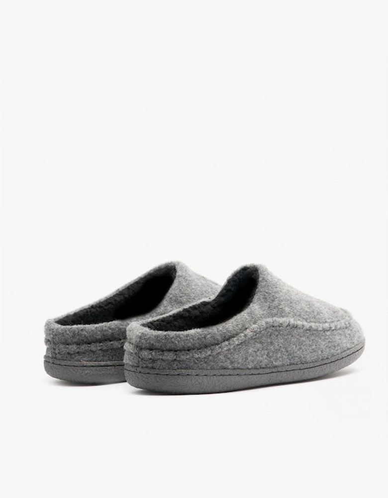 Jo & Joe SLIGO Mens Mule Slippers Grey