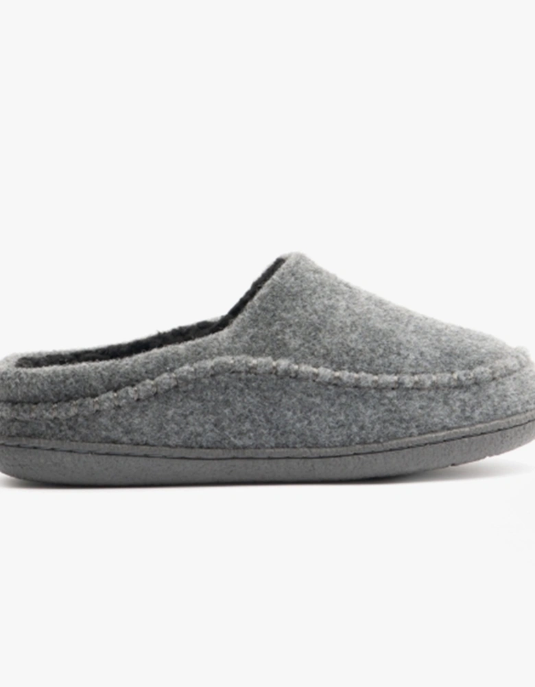 Jo & Joe SLIGO Mens Mule Slippers Grey