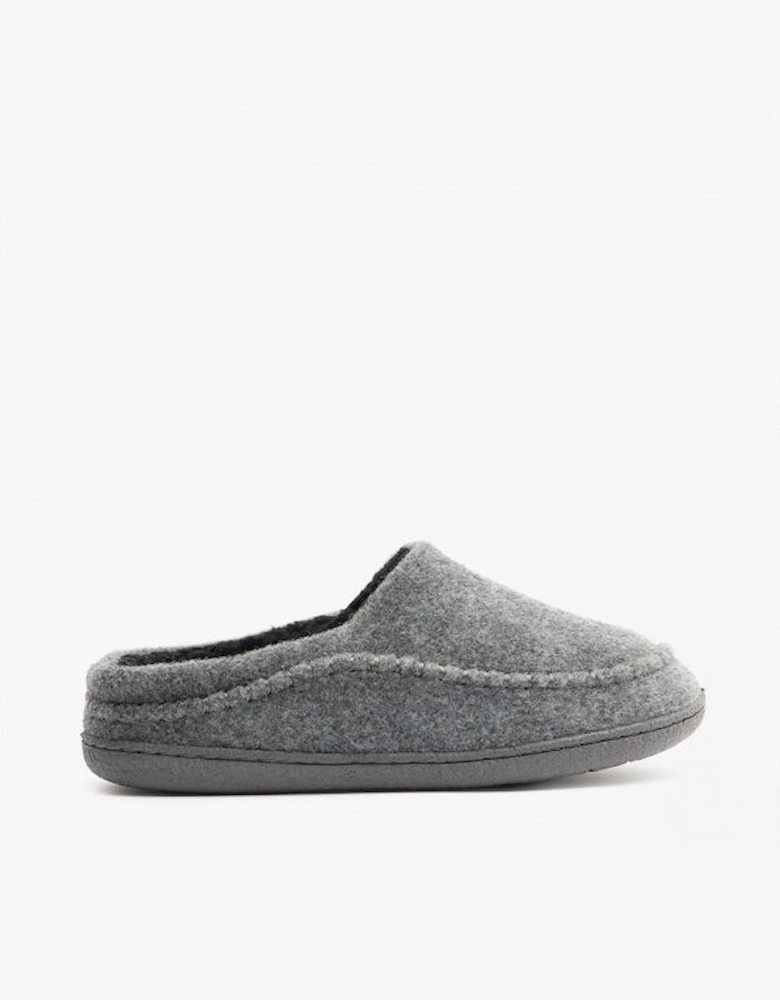 Jo & Joe SLIGO Mens Mule Slippers Grey