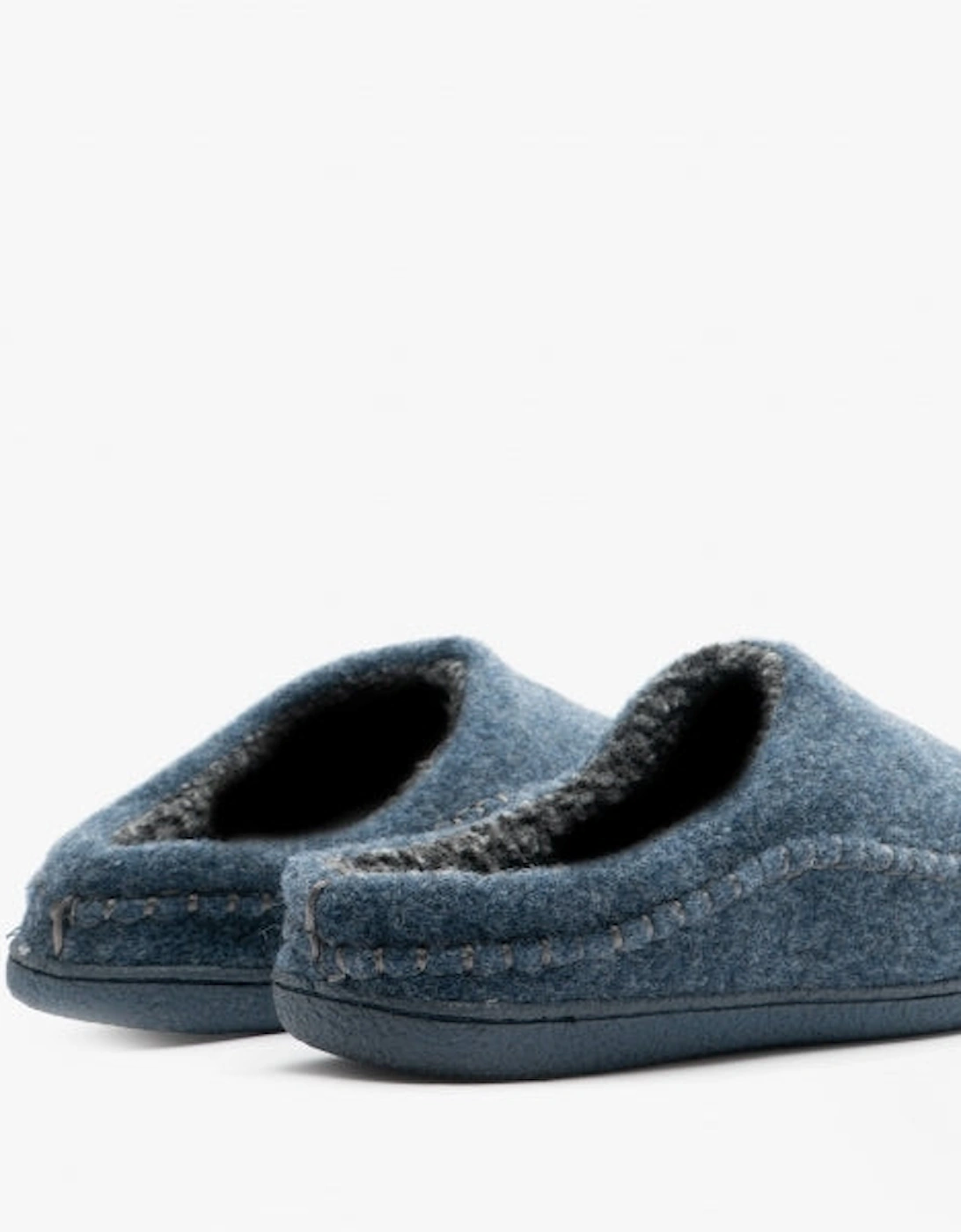 Jo & Joe SLIGO Mens Mule Slippers Navy