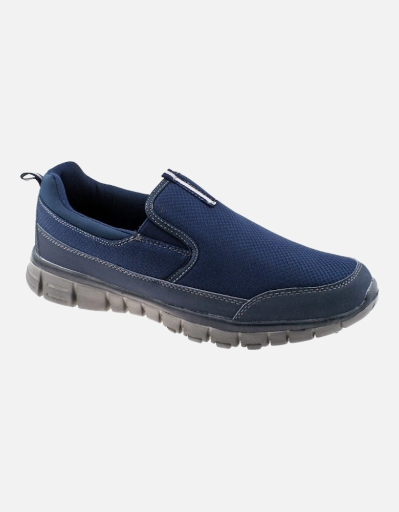 NEPTUNE Mens Superlight Slip On Trainers Navy