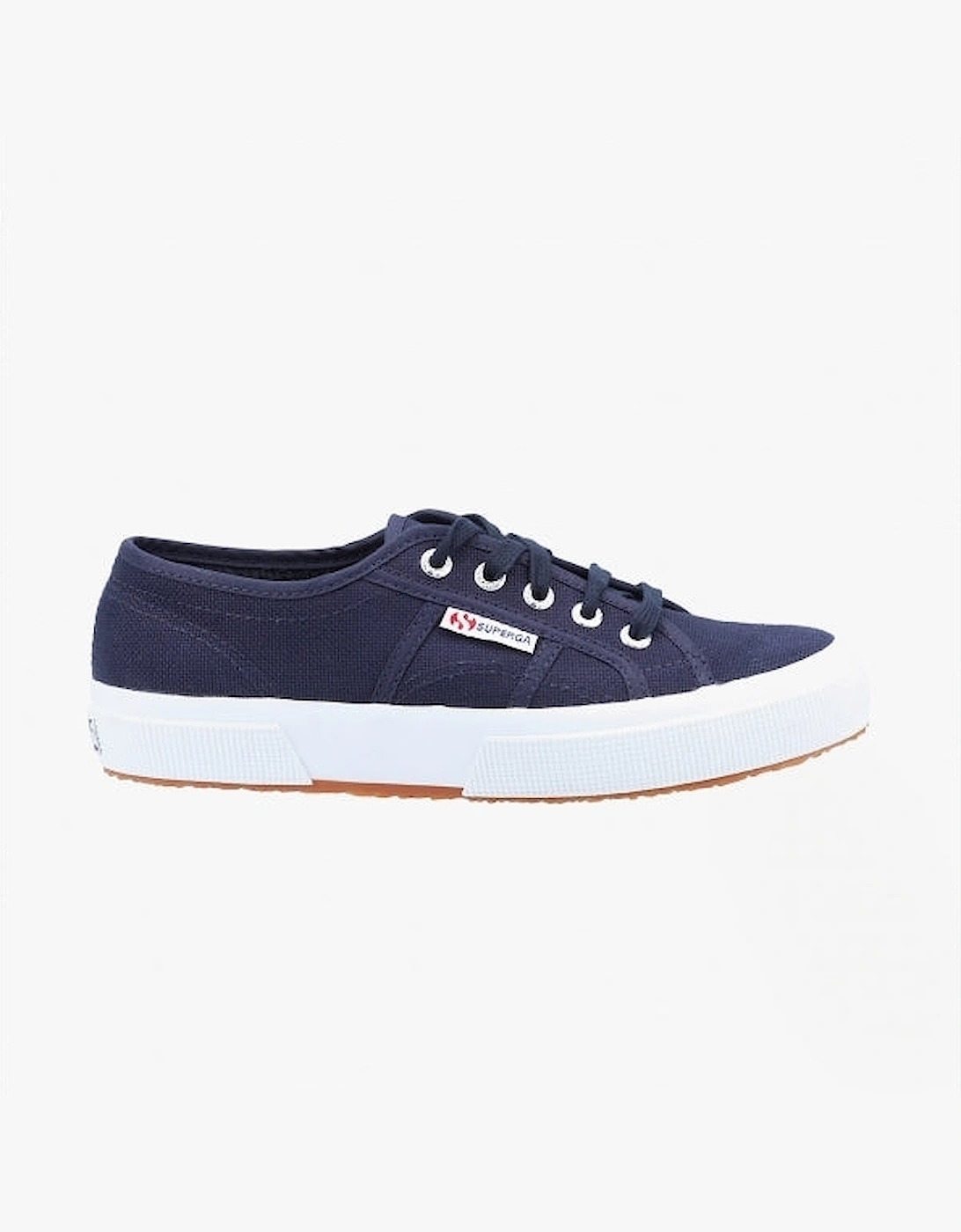 2750 COTU CLASSIC Womens Canvas Trainers Navy/White, 5 of 4