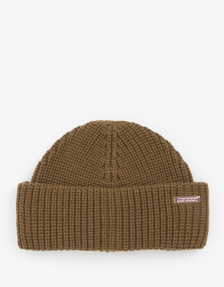 MOSELY Mens Fisherman Beanie Light Sage