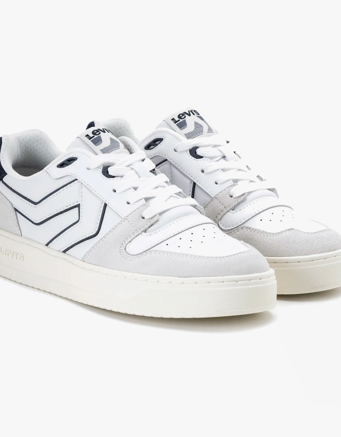 GLIDE L Mens Trainers White/Navy