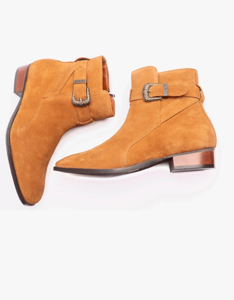 RICARDO Mens Boots Cognac