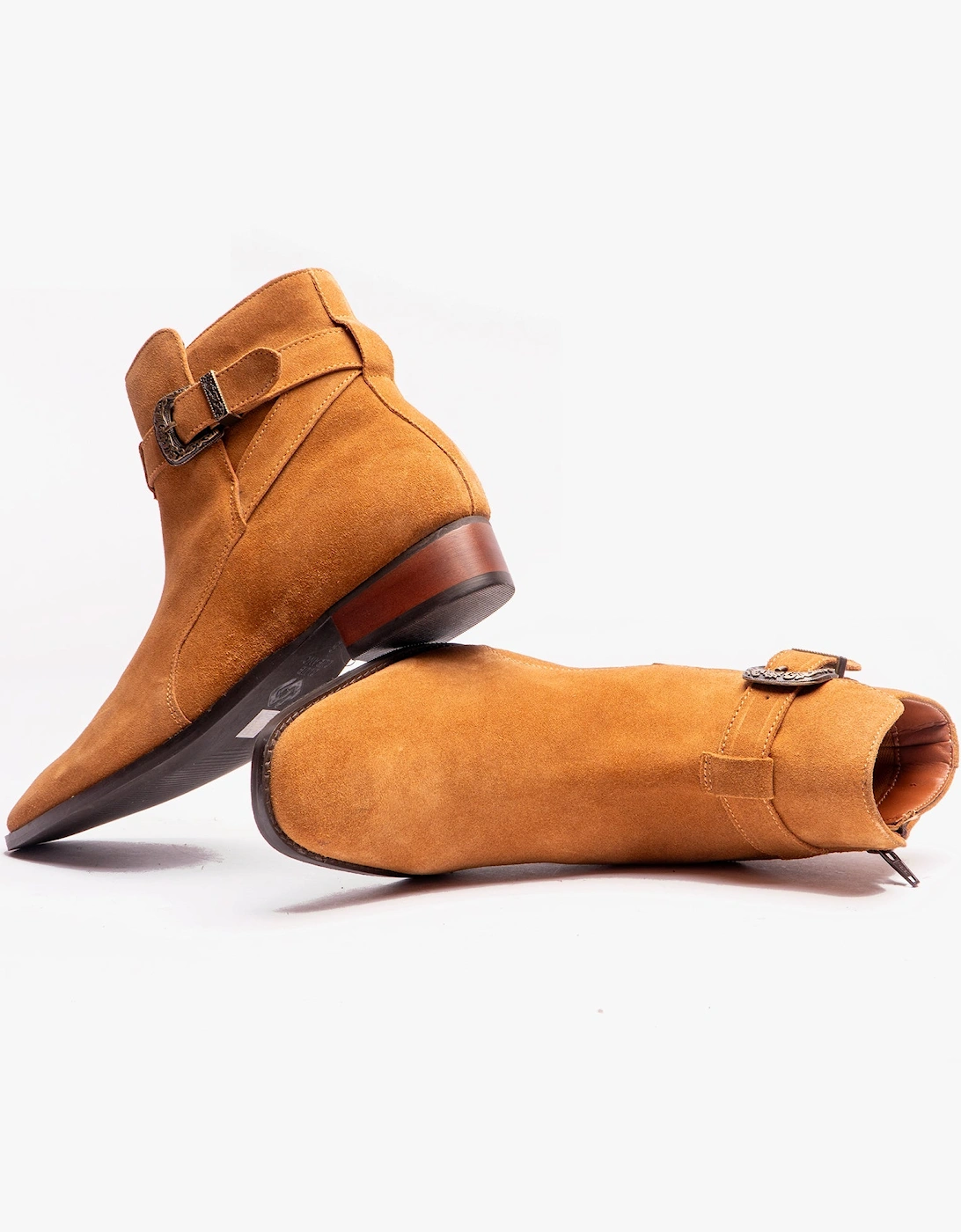 RICARDO Mens Boots Cognac