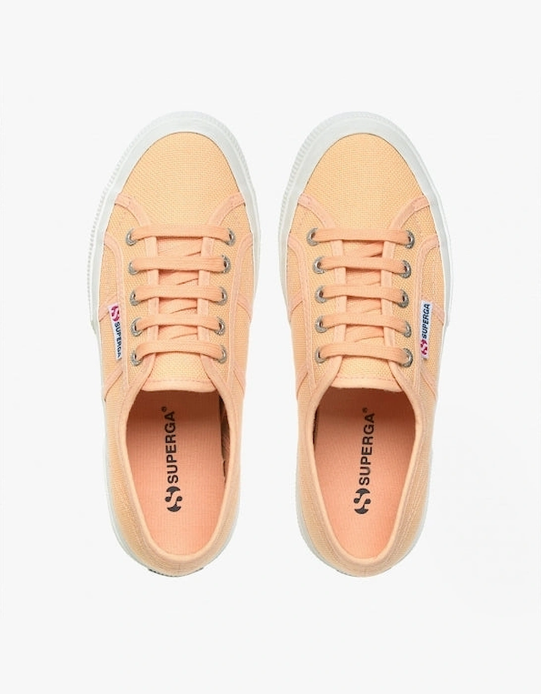 2750 COTU CLASSIC Womens Canvas Trainers Orange Apricot