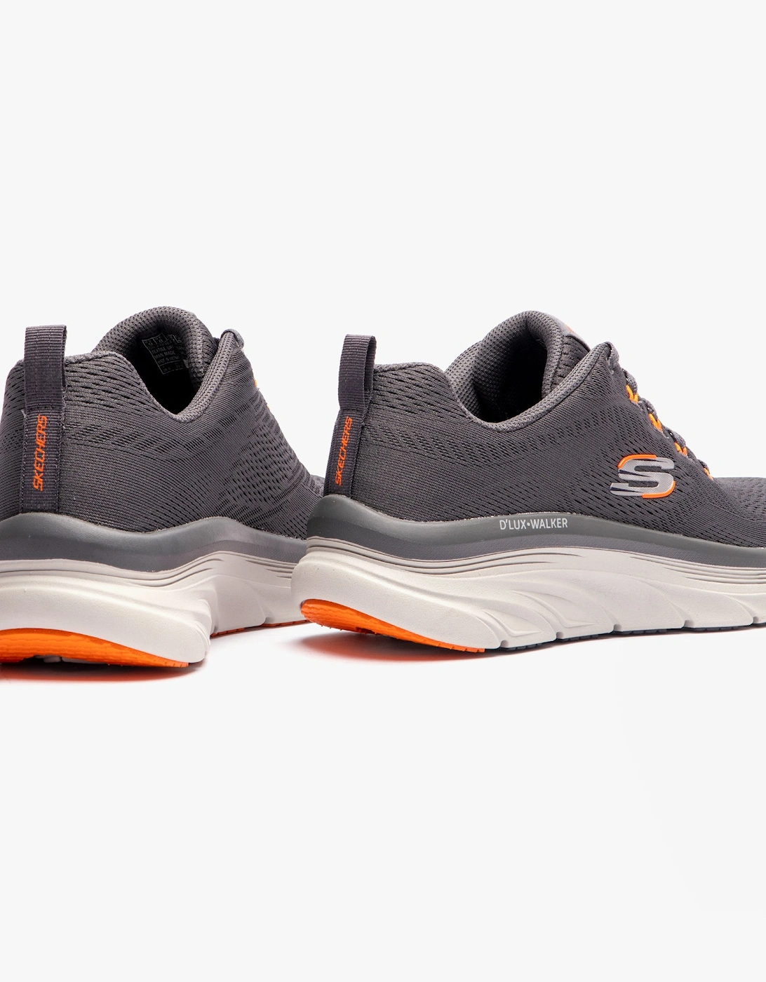 232364/CCOR D'LUX WALKER - MEERNO Mens Trainers Charcoal/Orange