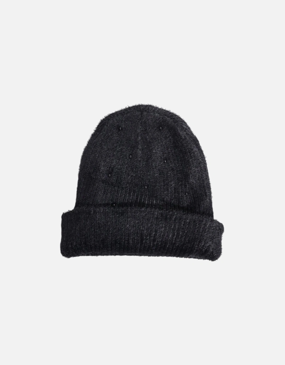 Acrylic-Cotton Blend Cap Women - Black Hats