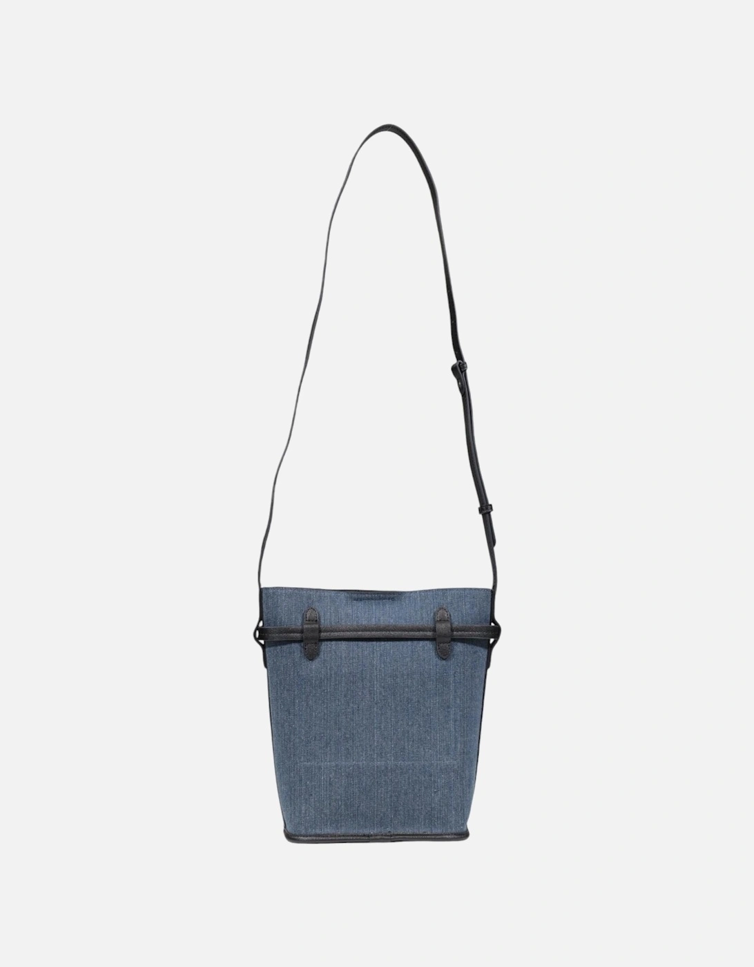 Shoulder Bag with Automatic Fastening Women - Blue