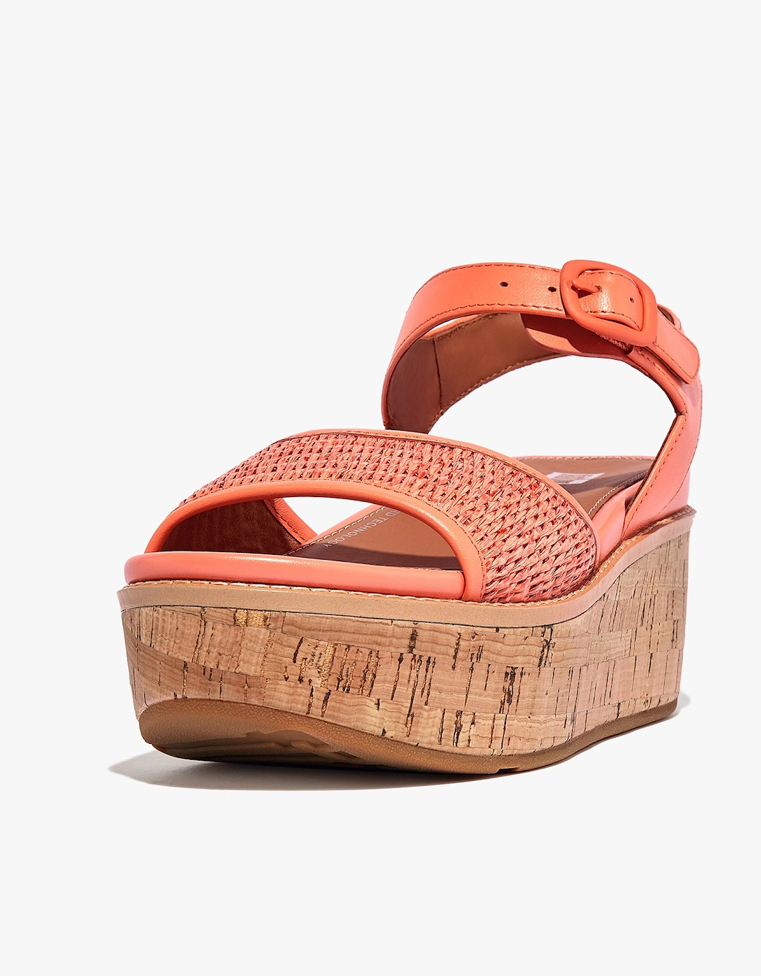 ELOISE BACK-STRAP WEDGE Womens Sandals Sunshine Coral