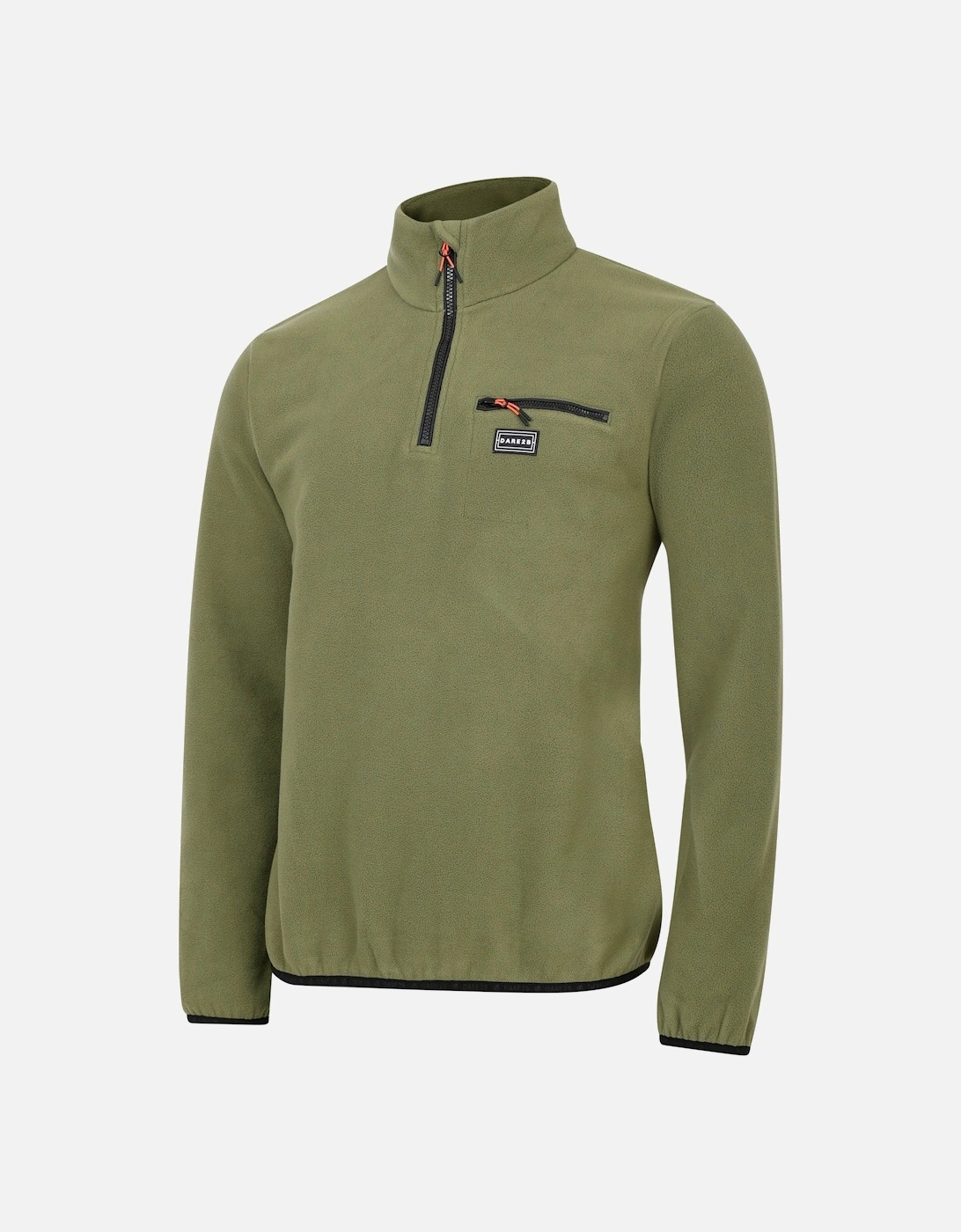 Mens Affinity Zip Neck Fleece Top