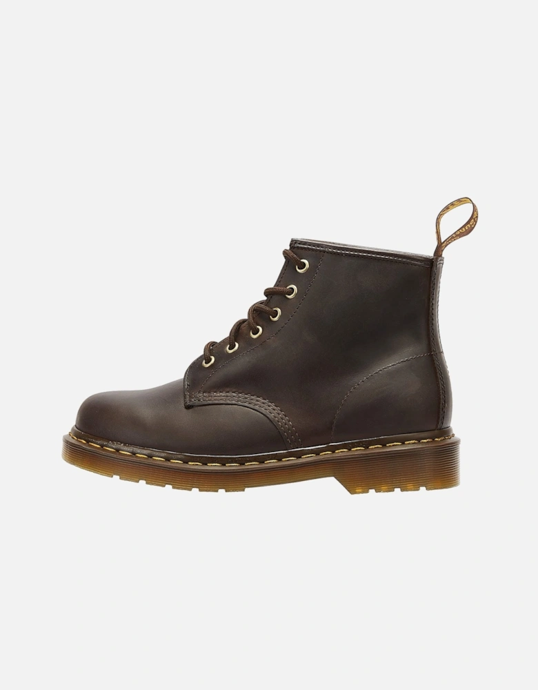 Dr. Martens 101 YS Crazy Horse Dark Brown Boots