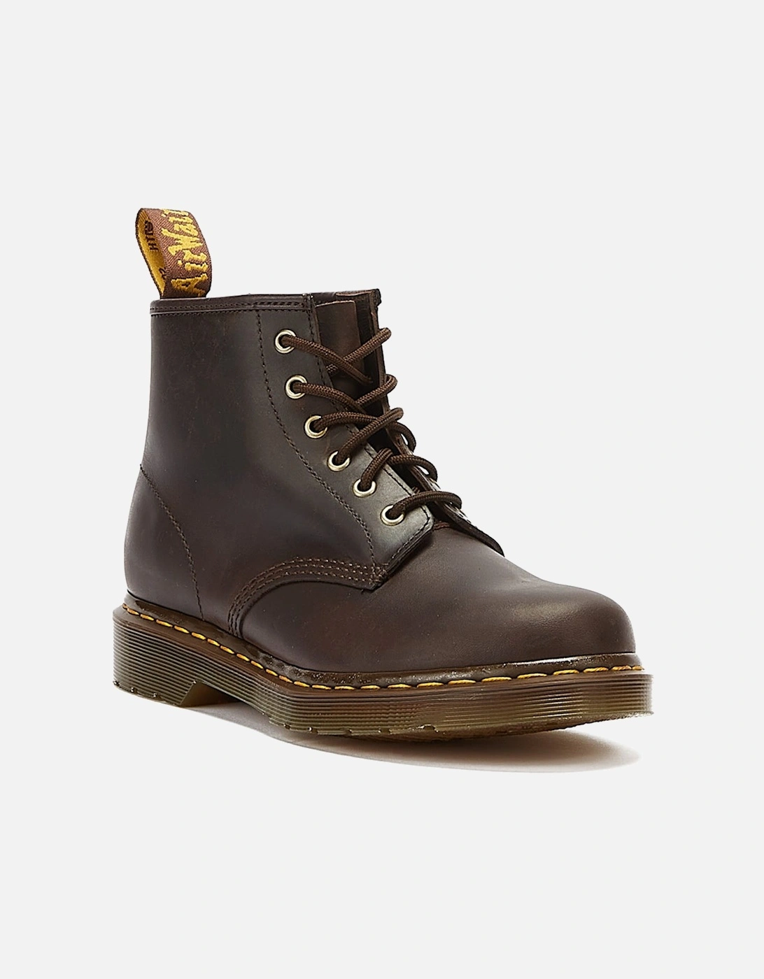 Dr. Martens 101 YS Crazy Horse Dark Brown Boots