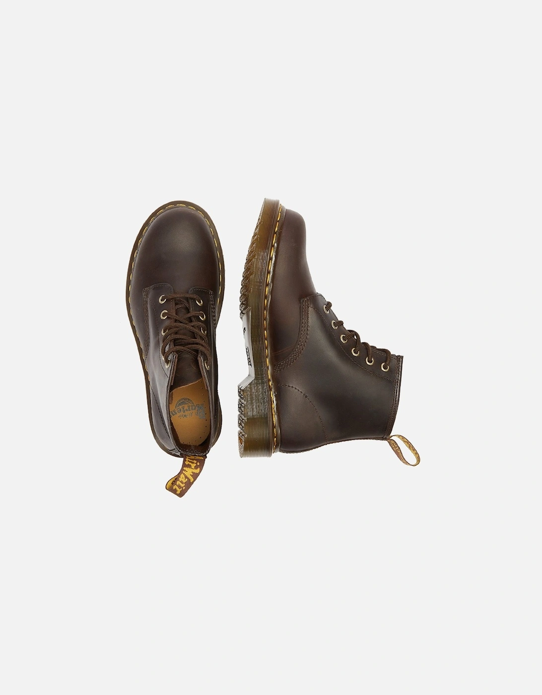 Dr. Martens 101 YS Crazy Horse Dark Brown Boots