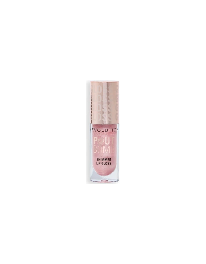 Pout Bomb Shimmer Gloss Shine Pink