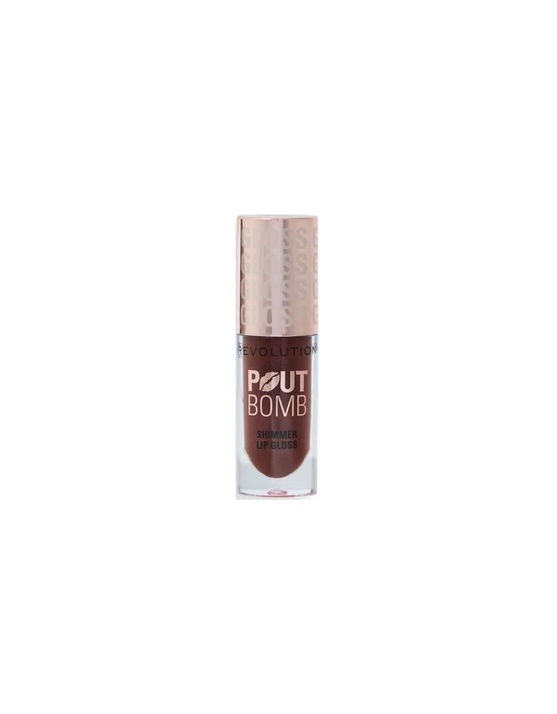 Pout Bomb Shimmer Gloss Chocolate Sparkle