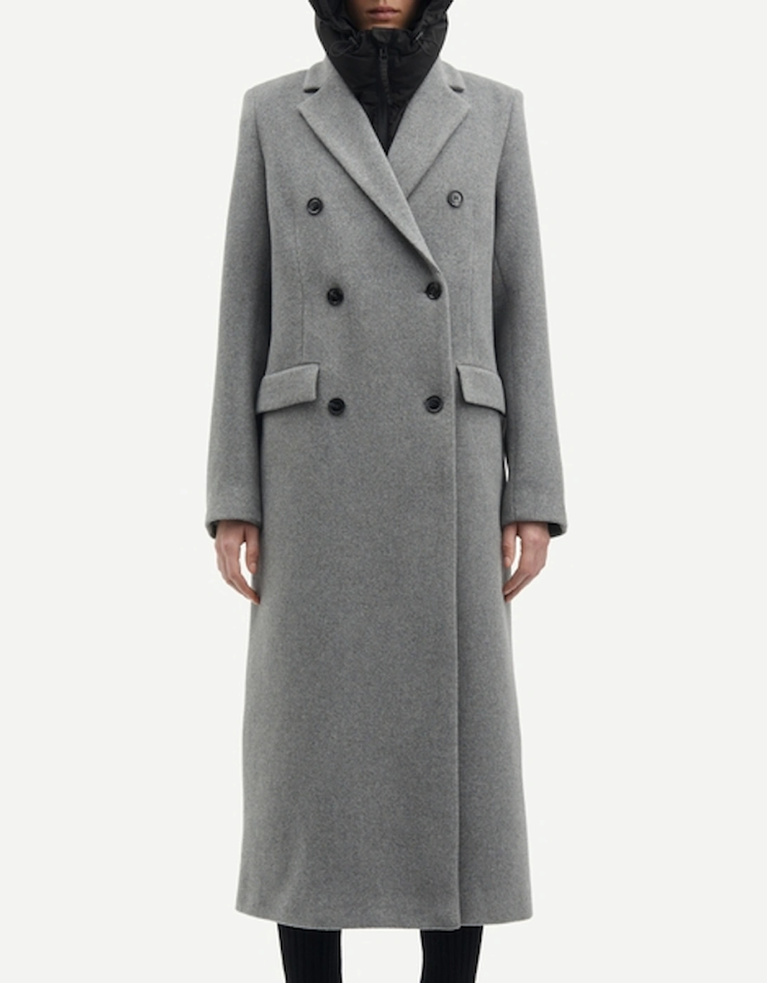 Samsøe Samsøe Recycled Wool Falcon Coat, 2 of 1