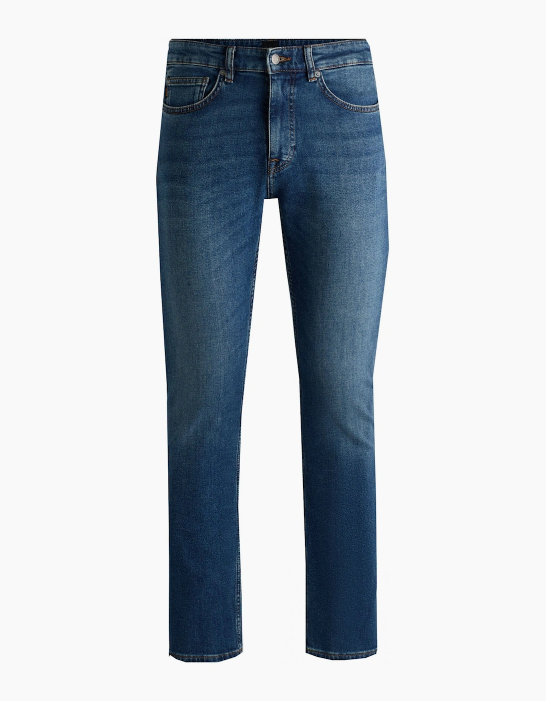 Hugo Boss Men's Navy Blue Slim Fit Delaware Denim Jeans - Size: 32/34