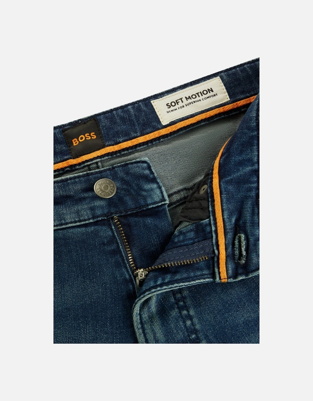 Men's Blue Regular Fit Maine Denim Jeans