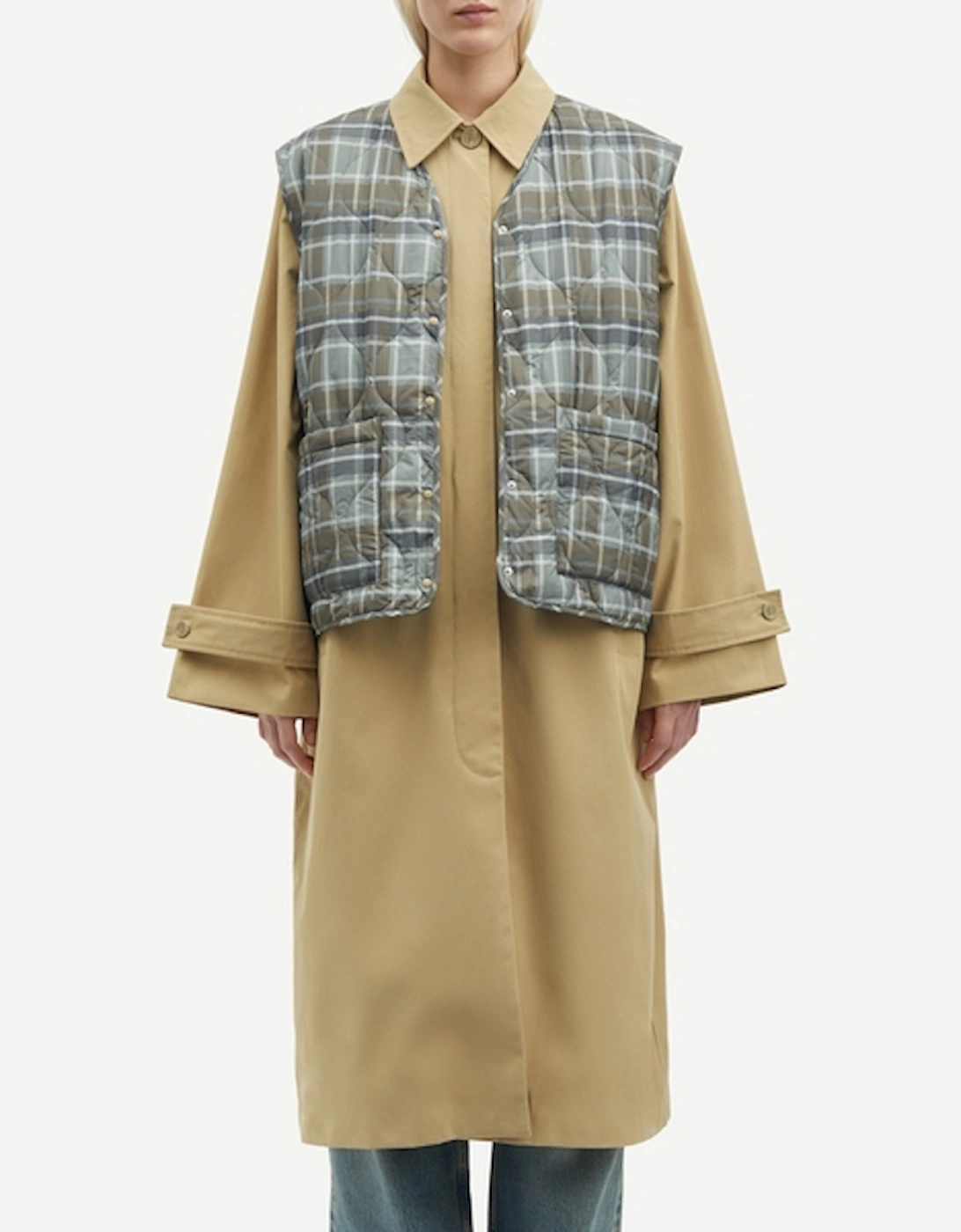 Samsøe Samsøe Sarooney Gabardine Trench Coat, 2 of 1