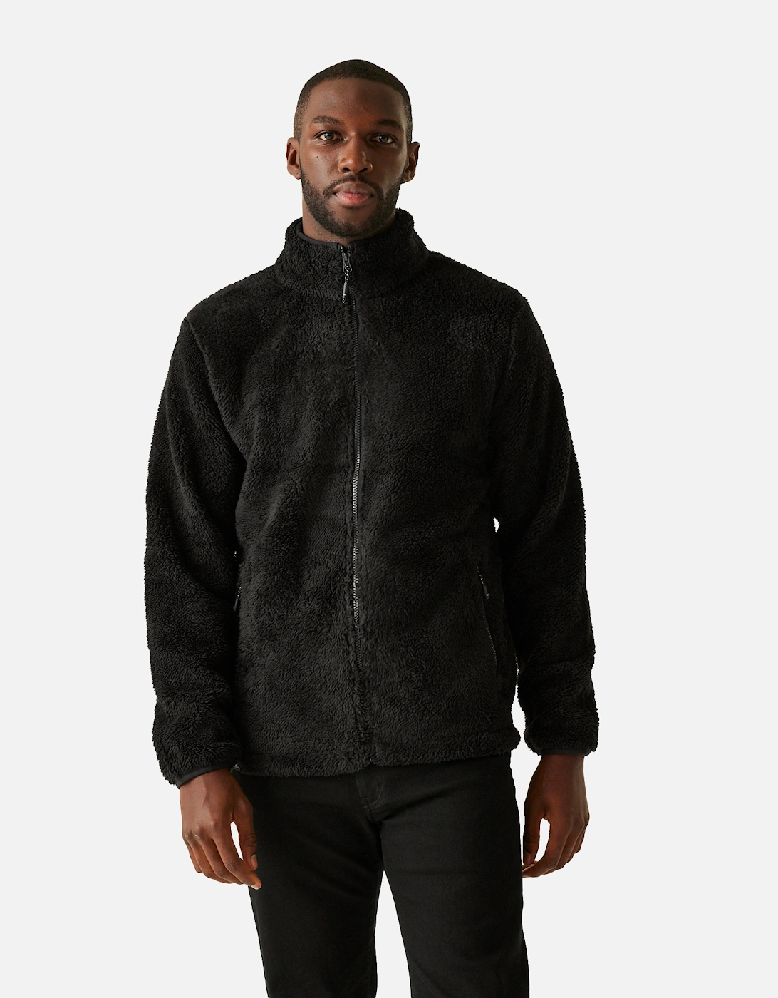 Mens Midoor Fluffy Fleece Jacket