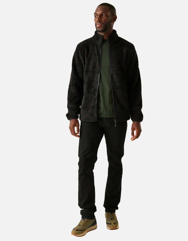 Mens Midoor Fluffy Fleece Jacket