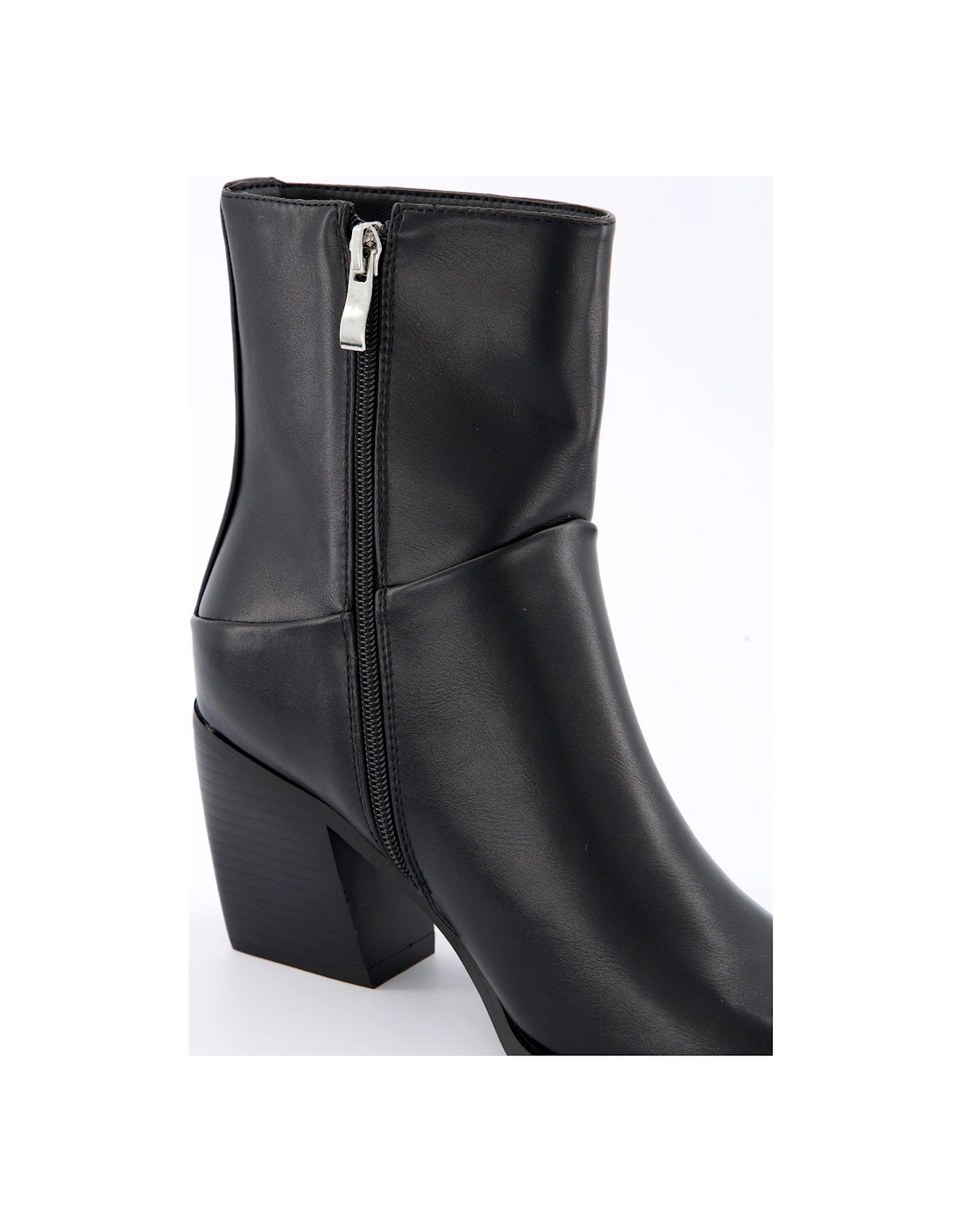 Medusa Ankle Boots - Black