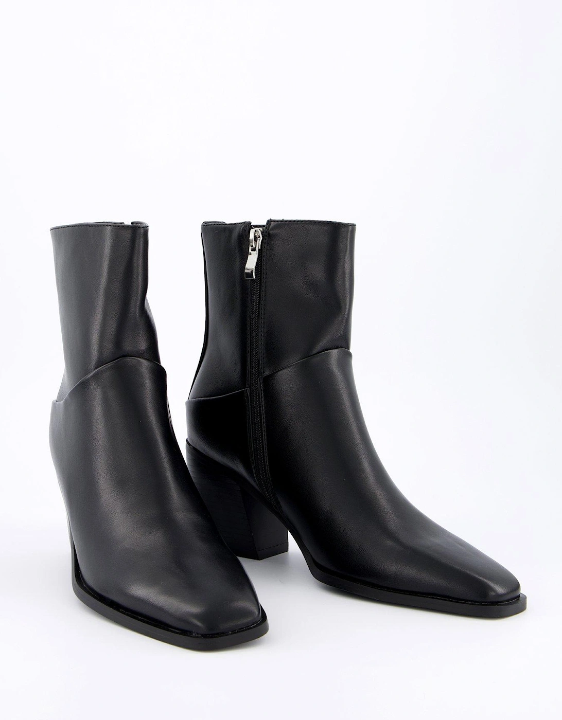 Medusa Ankle Boots - Black